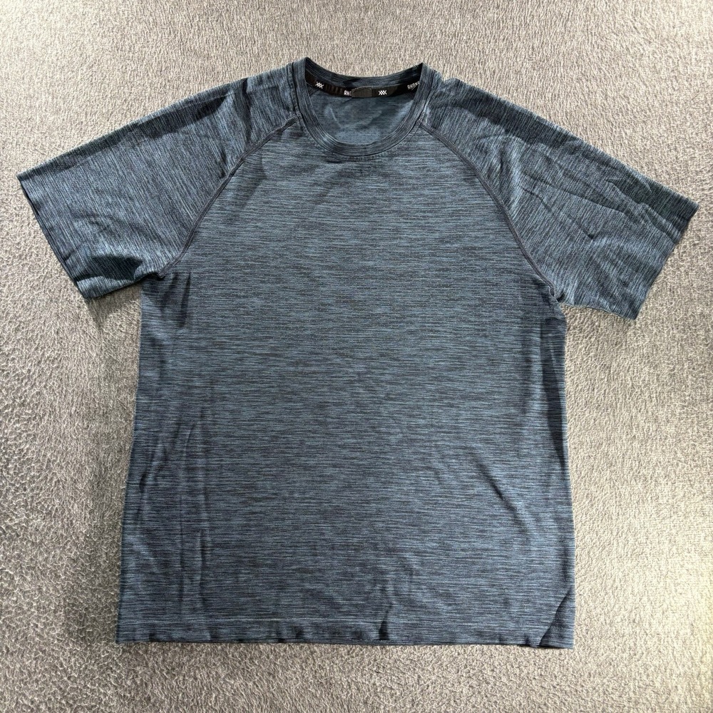 Rhone Mens Medium Athletic Performance Shirt Vented Short Sleeve